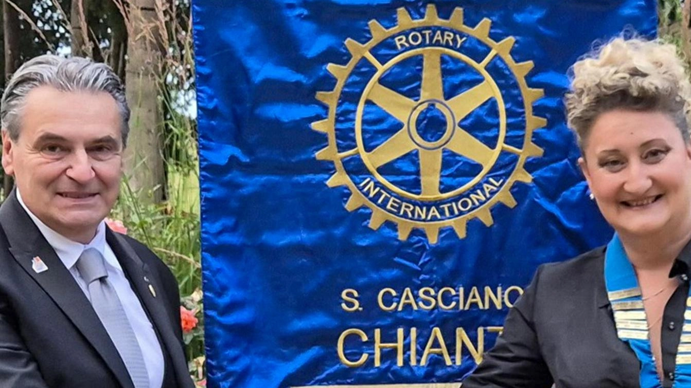 Rotary Chianti. Cerimonia con omaggio a Massimiliano Pescini