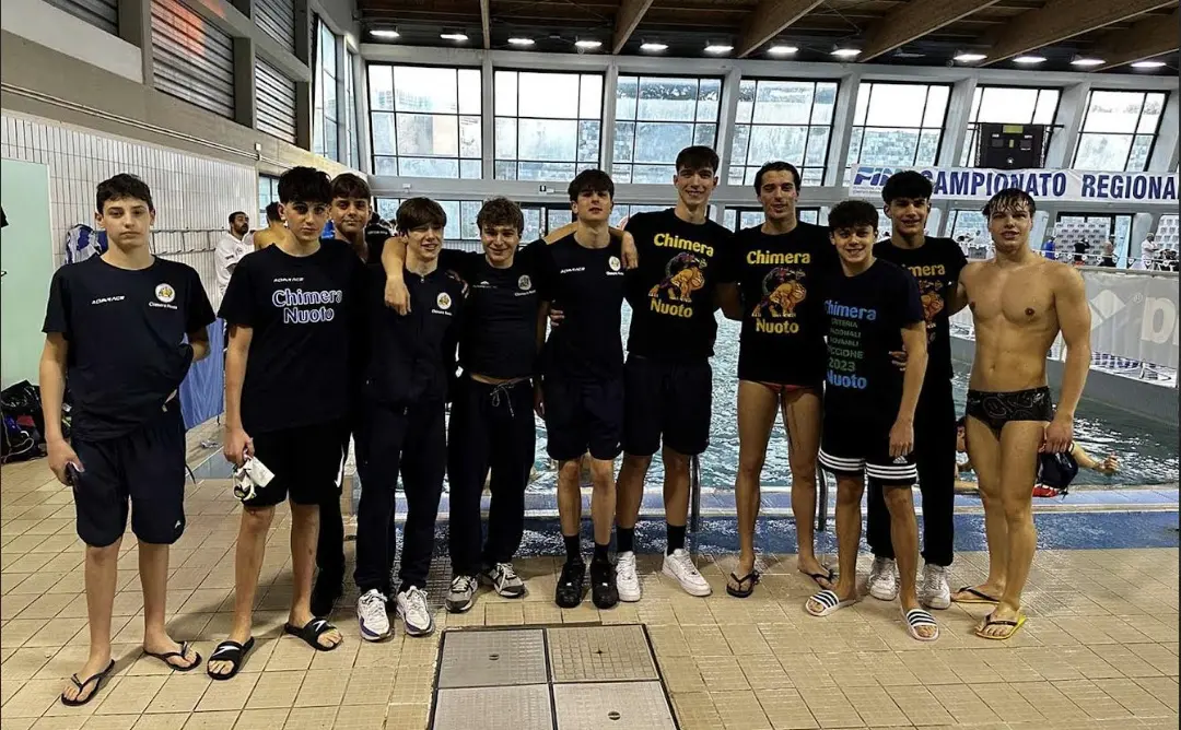 Storico terzo posto per la Chimera Nuoto ai Campionati Toscani Giovanili