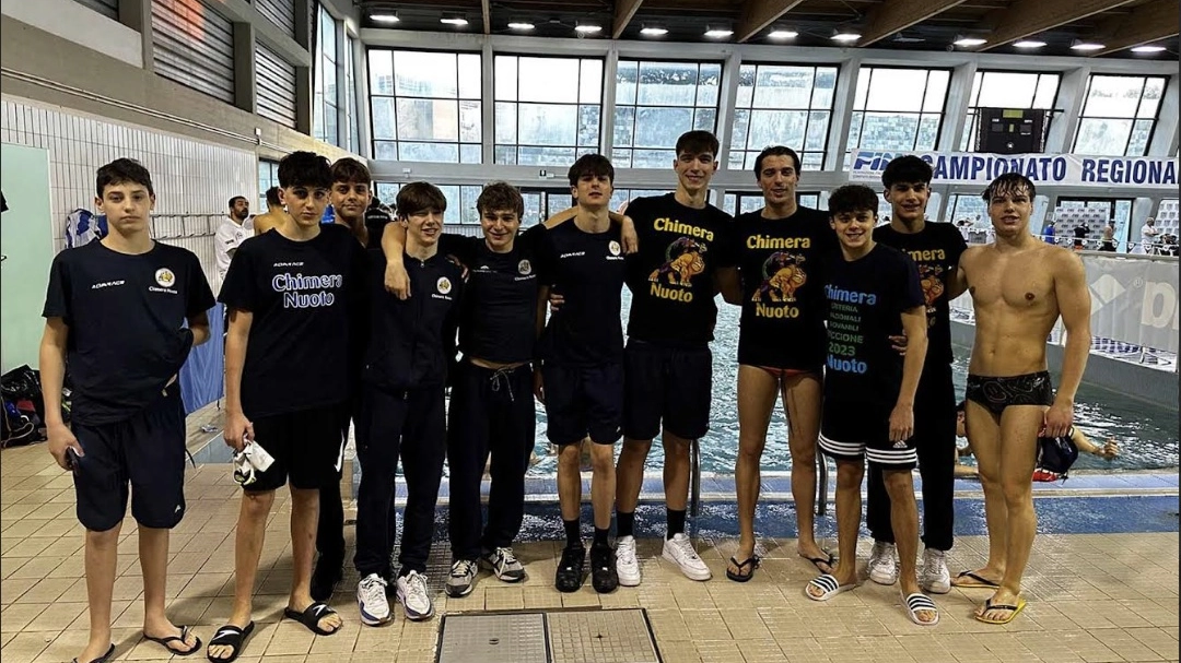 Storico terzo posto per la Chimera Nuoto ai Campionati Toscani Giovanili