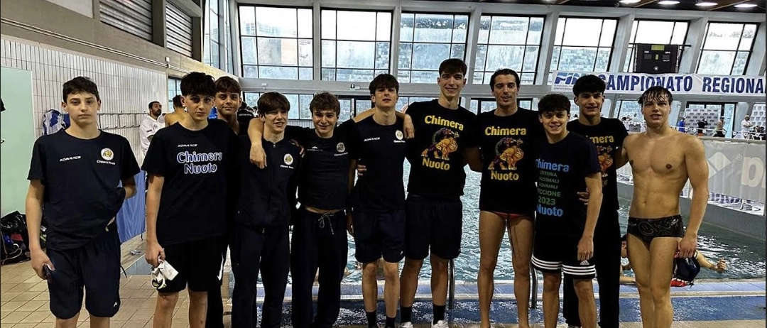 Storico terzo posto per la Chimera Nuoto ai Campionati Toscani Giovanili