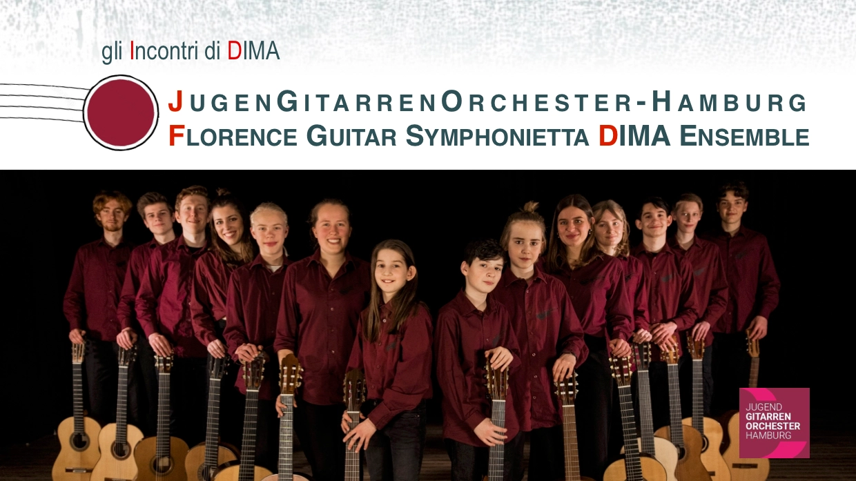 Un progetto di scambio culturale tra il DIMA Ensemble dell'Accademia Culturale DIMA e la JugenGuitarrenOrchster-Hamburg JGOH