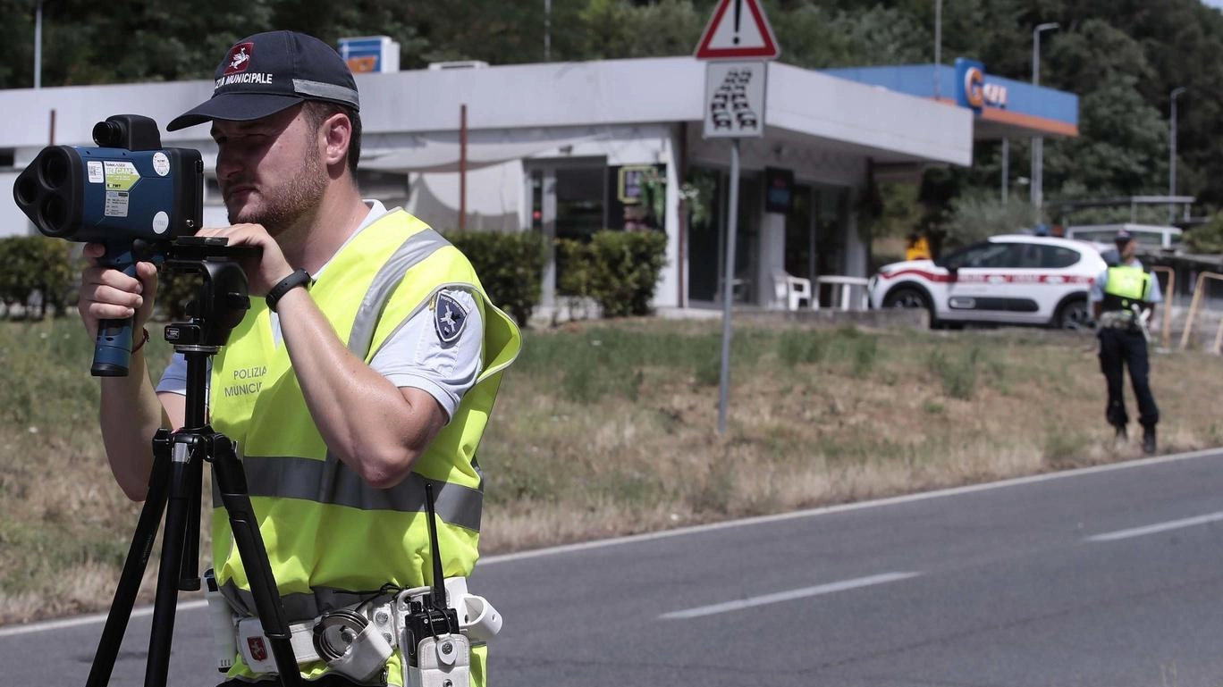 Telelaser, la mappa dei controlli. Tra strada di Pescaia e zona nord