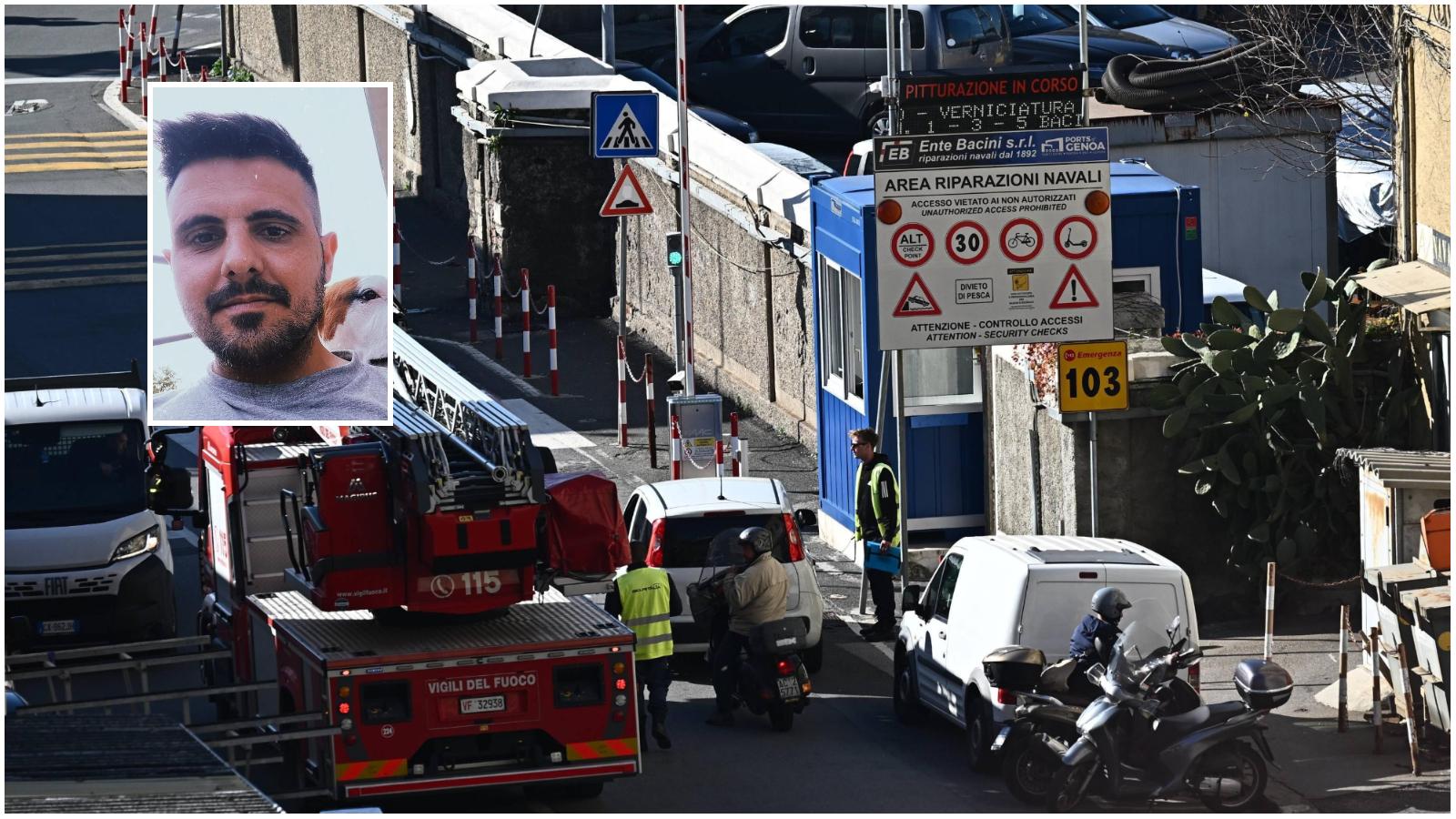 Morto sul lavoro al porto di Genova, la vittima è un operaio di Massa