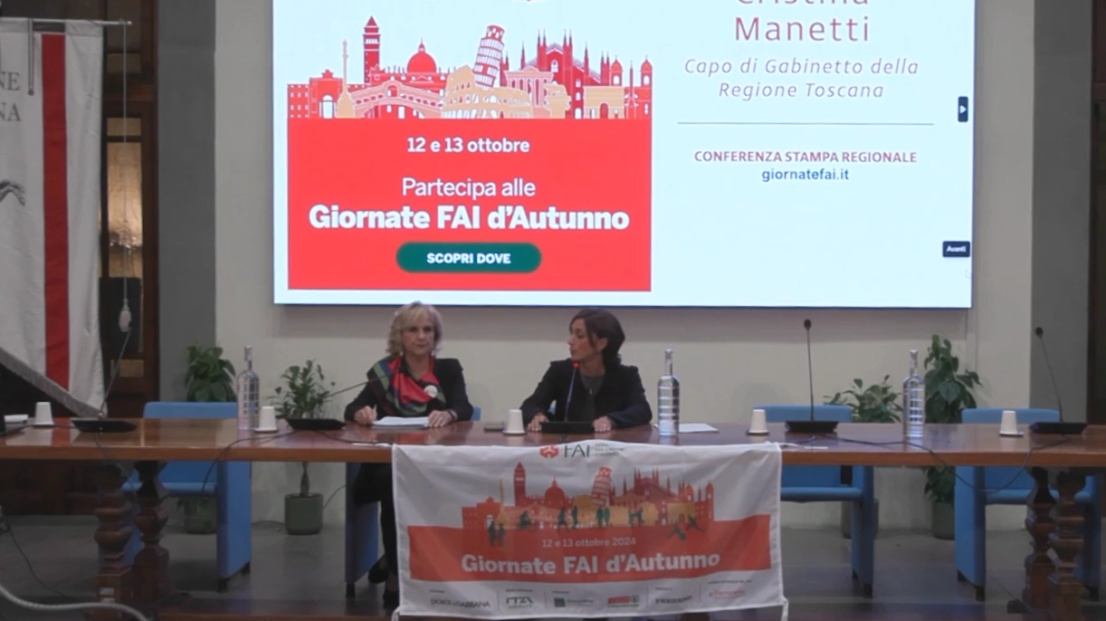 La presentazione delle Giornate Fai d'Autunno