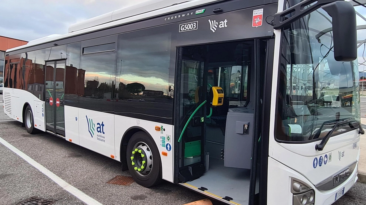 Uno dei nuovi mezzi in dotazione ad Autolinee Toscane