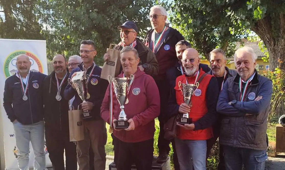 Tricolore per Giusti e Rovetti . Sono campioni italiani a squadre