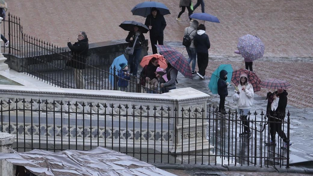 A Siena questo inverno ha piovuto più del solito anche se resta il decimo fra. quelli con le temperature maggiormente. alte dal 1970 ad oggi