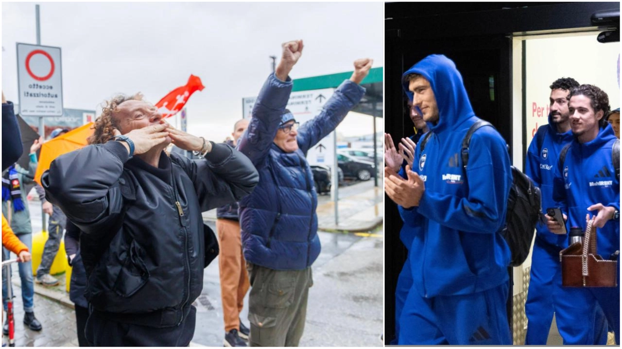 Splendido Pisa: i tifosi all’aeroporto per accogliere la squadra dopo la vittoria a Palermo / 