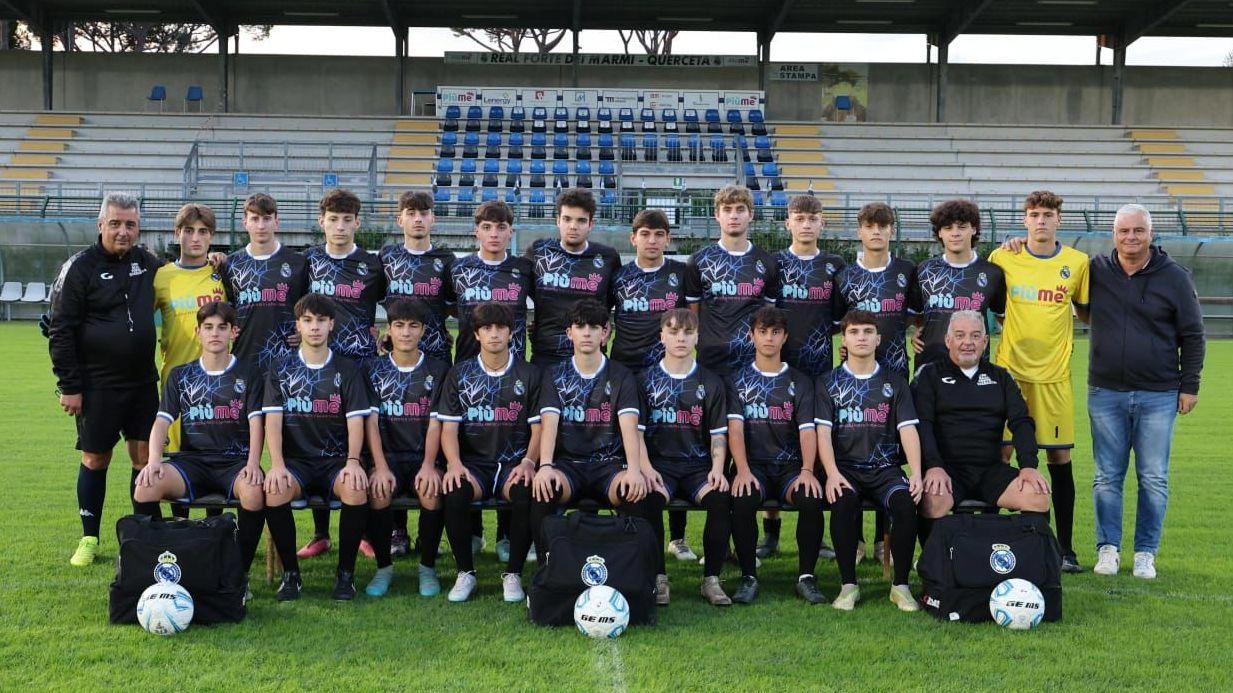 I ragazzi del Real Forte Querceta, campionato Juniores Provinciale