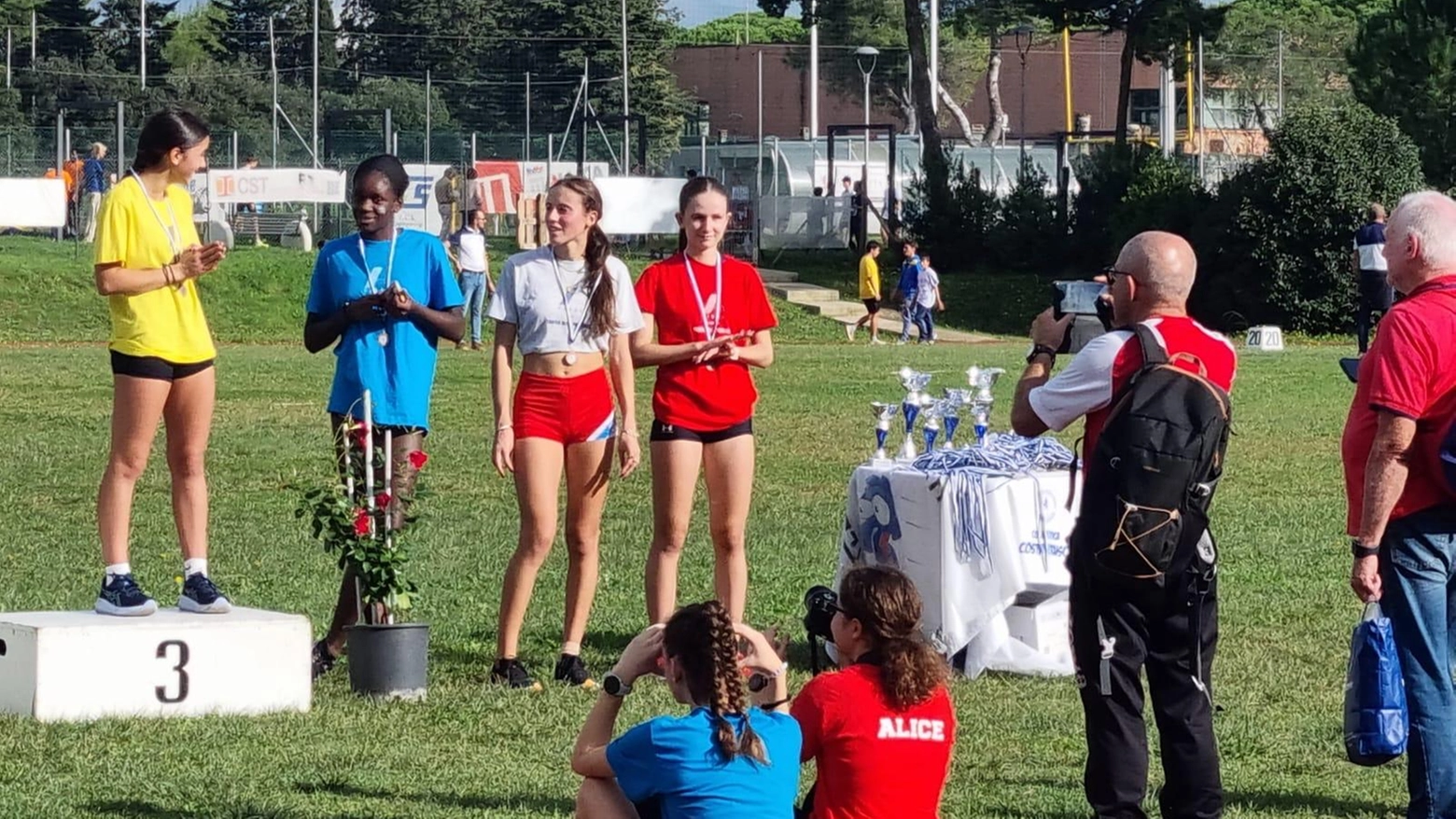 Le ragazze del Cus Pisa