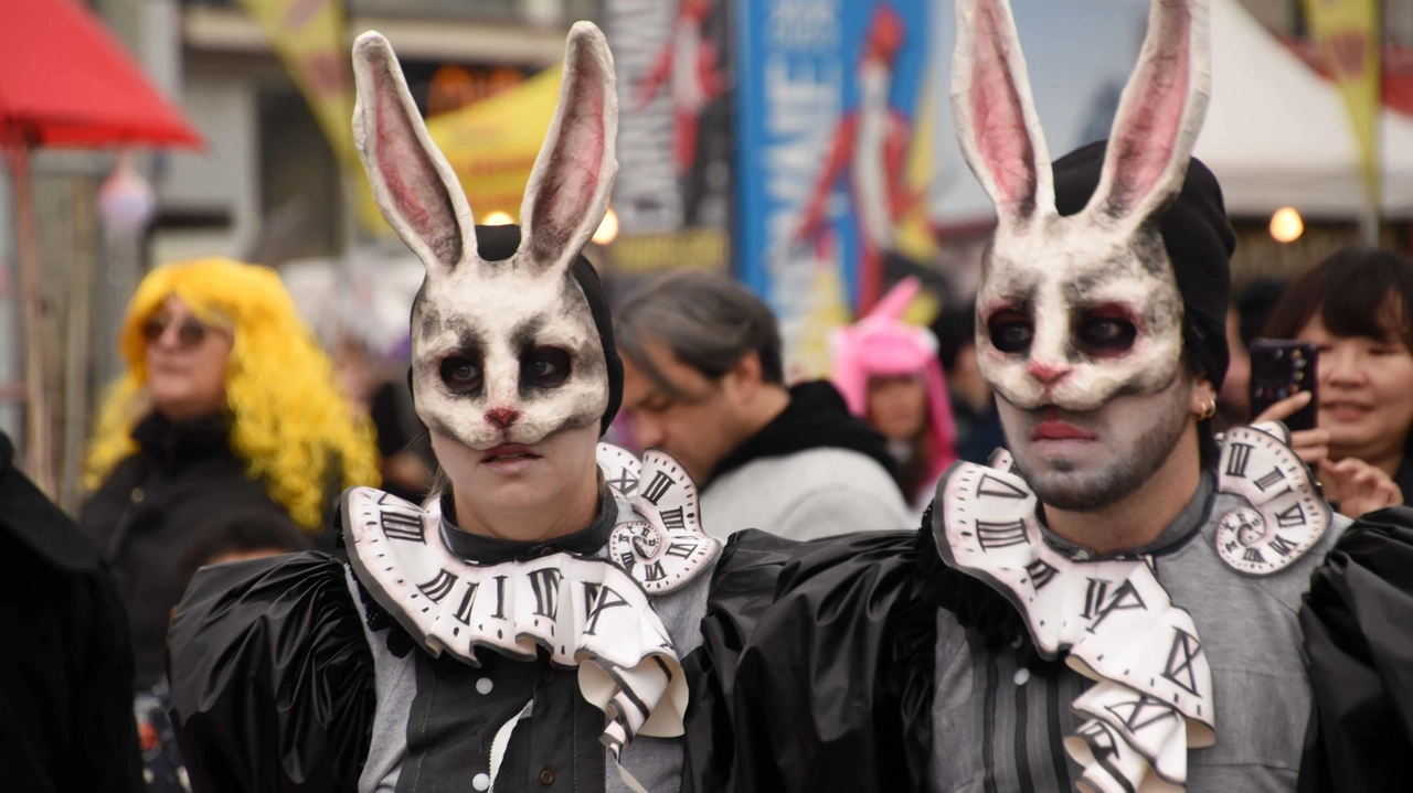 Un momento di carnevale (foto di archivio)