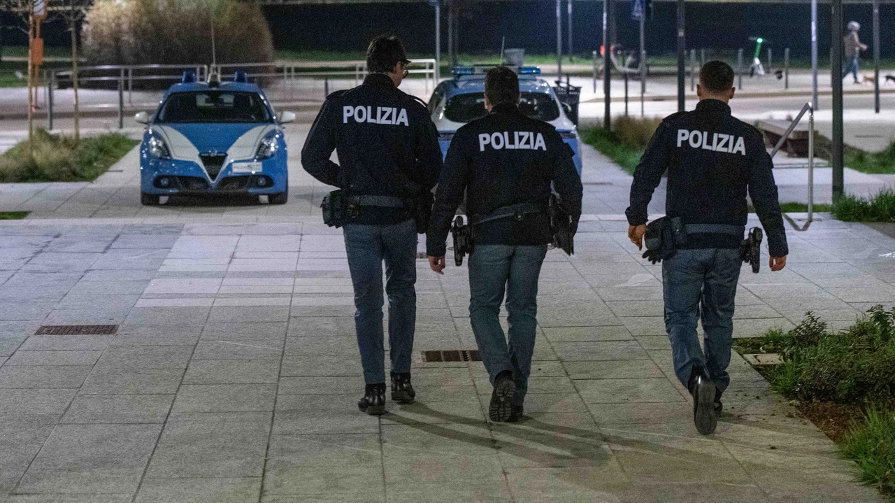 Un intervento della polizia di Stato (foto d'archivio)