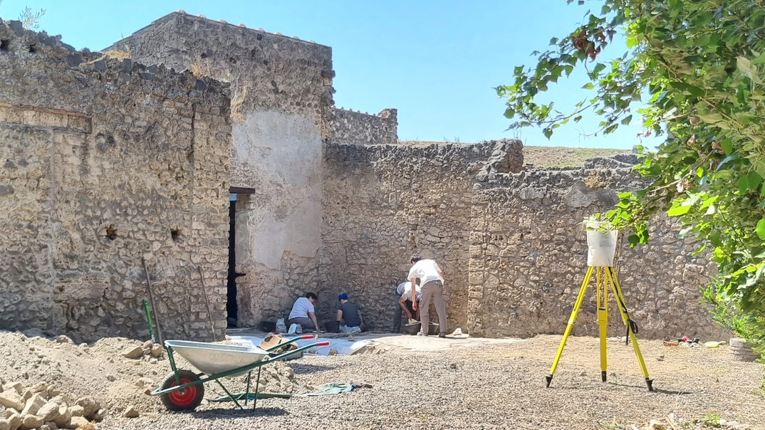 I ricercatori di Unipi scavano a Pompei