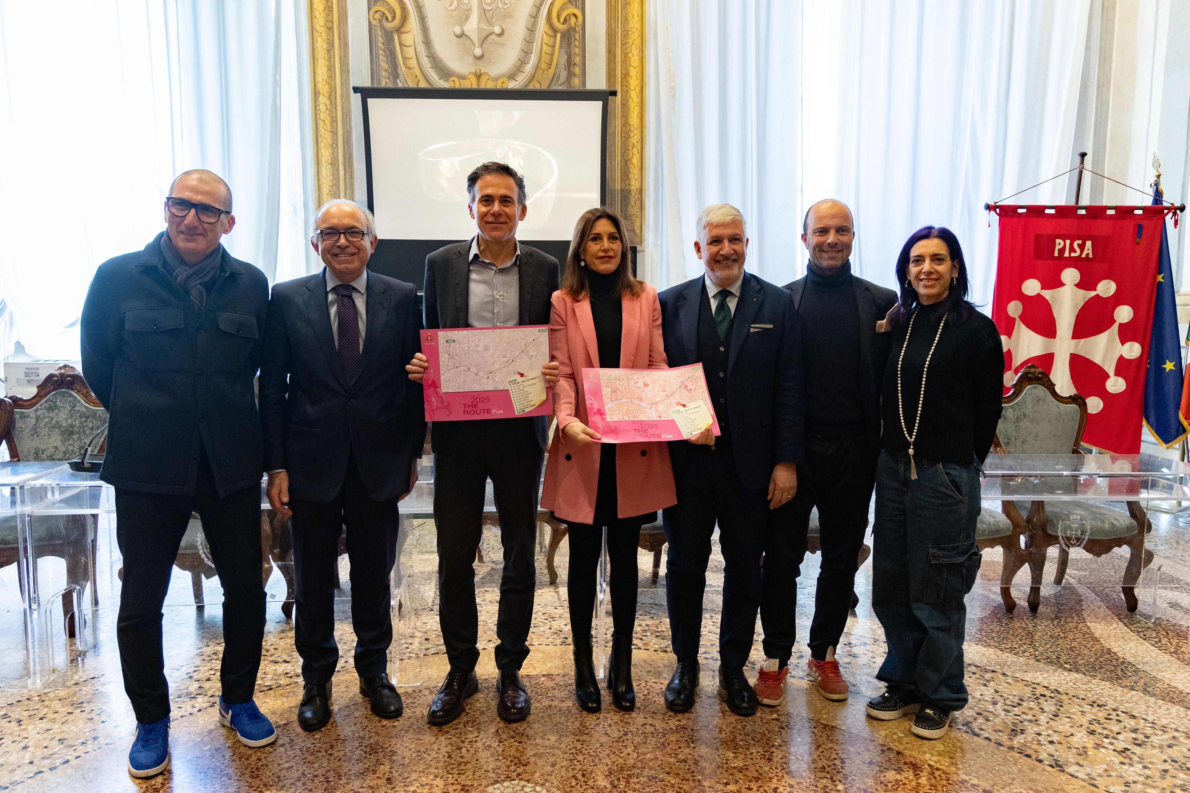 Presentato il percorso della tappa pisana del Giro d’Italia