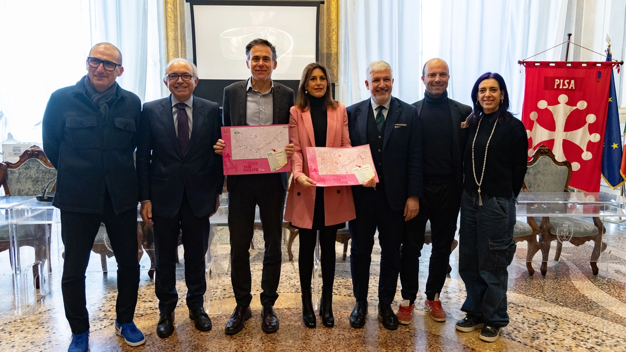 Presentazione giro d'italia sala baleari Pisa (foto di Enrico Mattia Del Punta)