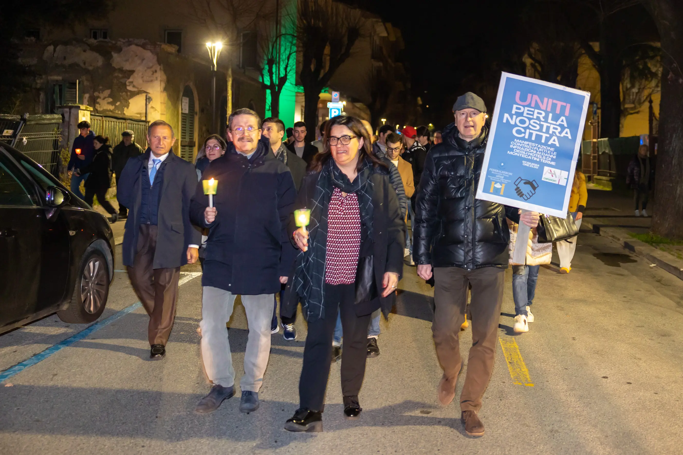 Corteo per la sicurezza, scende in strada anche Del Rosso