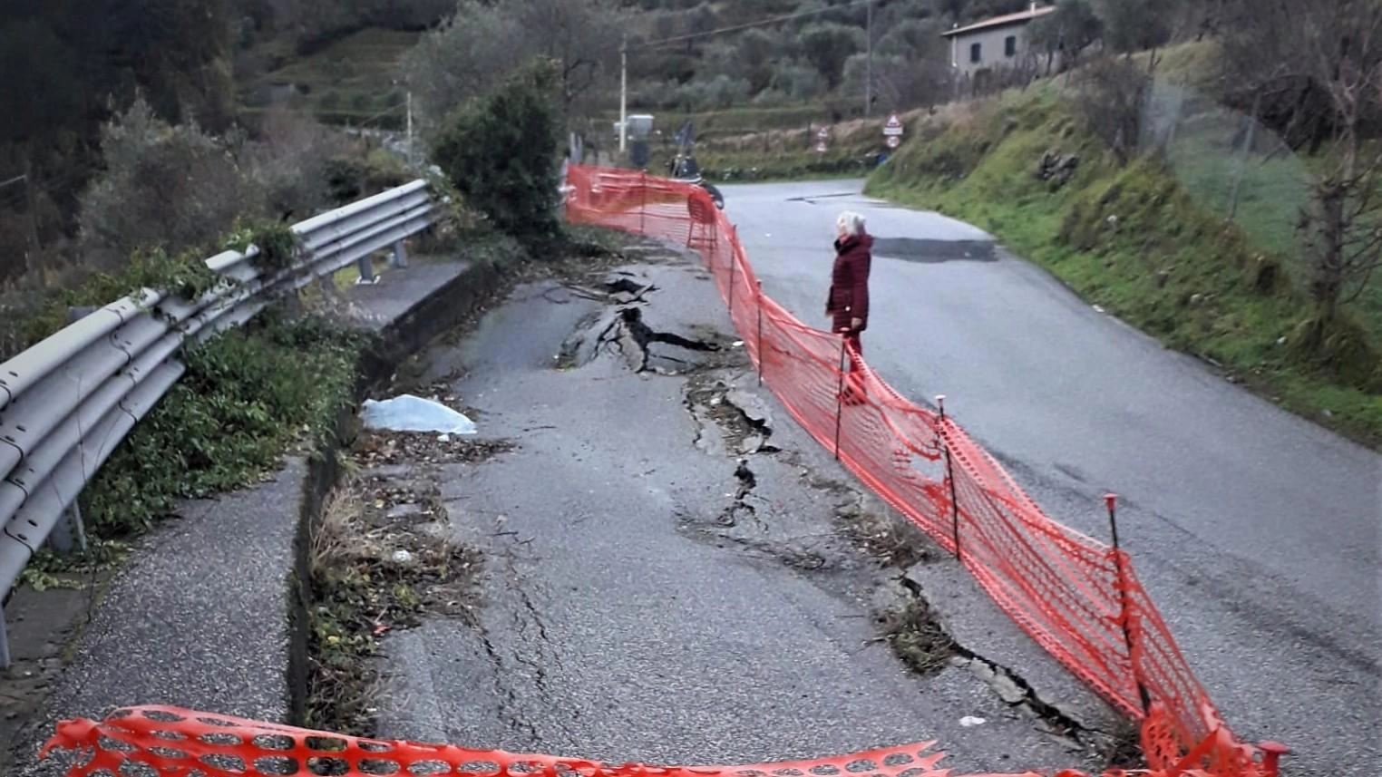 Territorio martoriato dal maltempo. Tendola chiede un piano per la strada