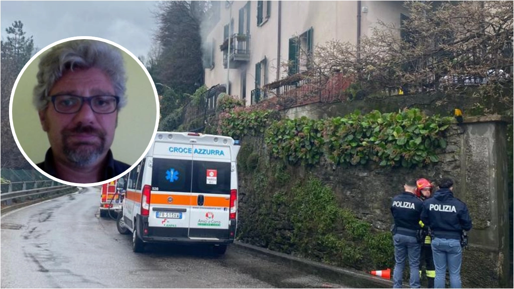 Il docente universitario Luca Michelini è grave al reparto Grandi Ustionati di Niguarda dopo l'incendio nella sua abitazione