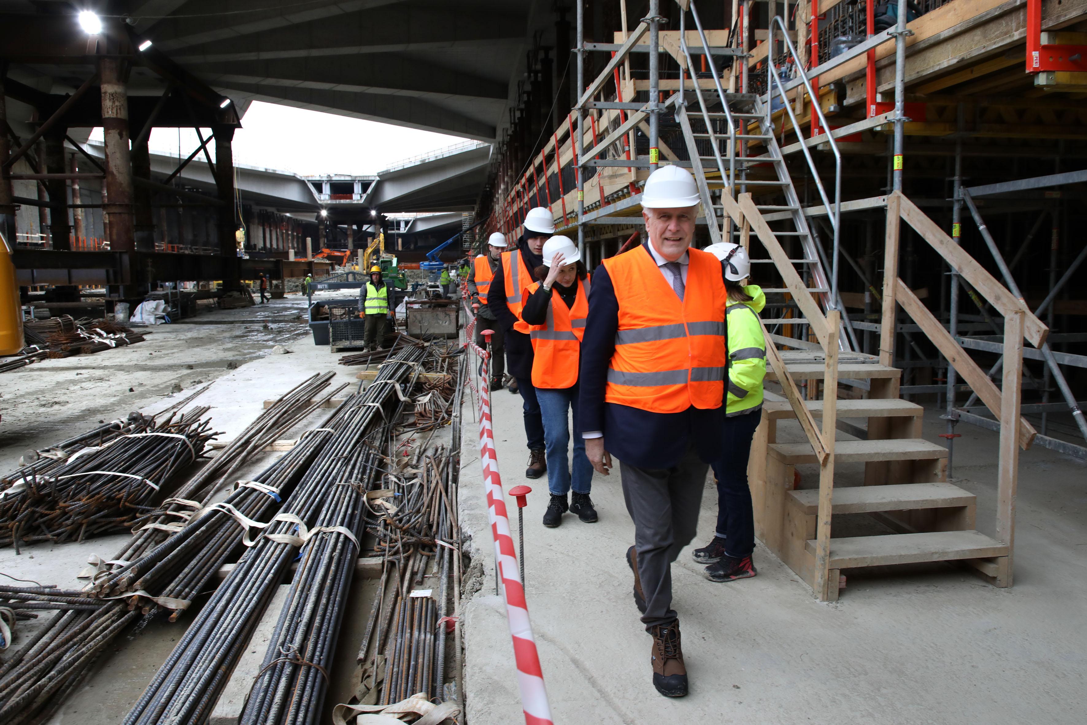 Alta Velocità, i lavori alla stazione Belfiore vanno avanti. Giani: “Le due talpe hanno superato la zona critica”