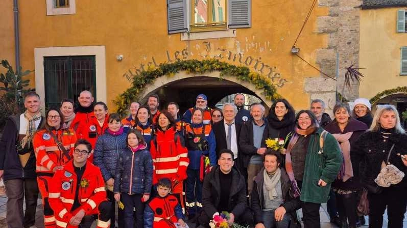 Una nutrita delegazione ha partecipato alla festa di Saint Blaise.