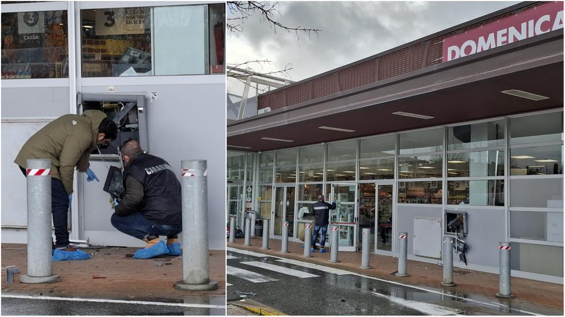 Boato nella notte, fatto esplodere il bancomat alla Coop di Tavarnelle