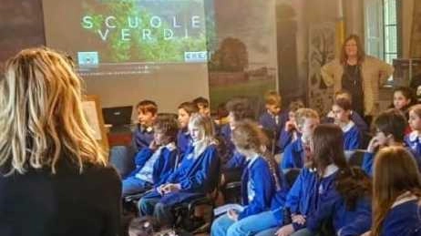 La presentazione del progetto Scuole Verdi alla Pascoli