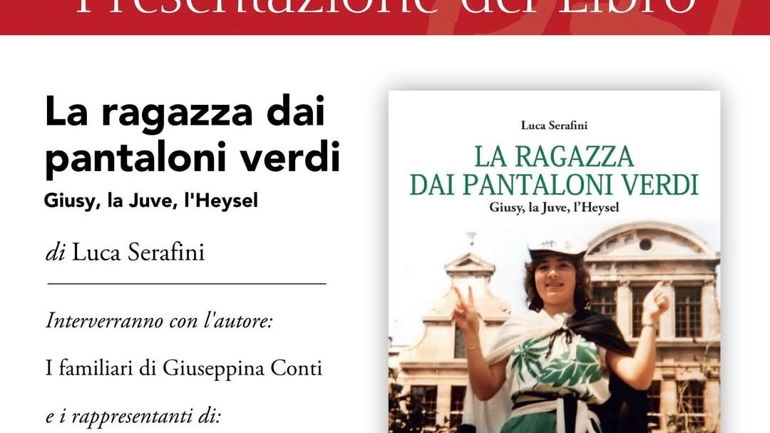 Domenica 16 marzo la presentazione del libro di Luca Serafini “La ragazza dai pantaloni verdi”