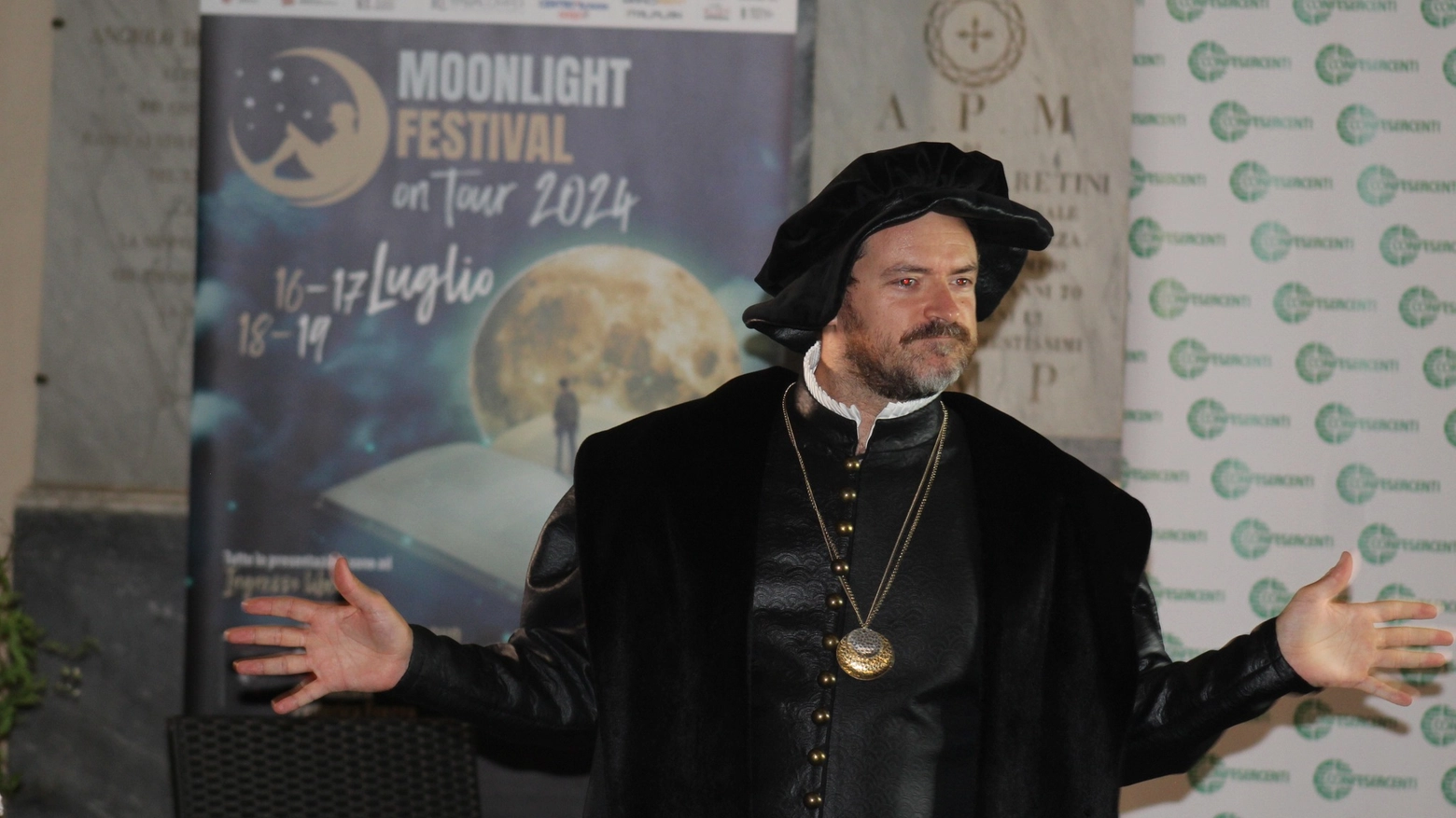 Il Moonlight Festival on tour, domani, martedì 23 luglio alle 21 celebra Giorgio Vasari