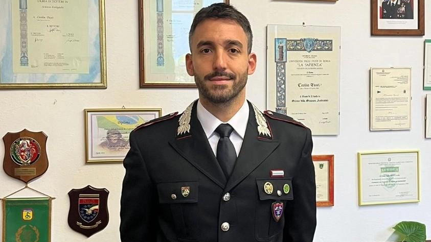 Al Reparto Carabinieri Biodiversità ha preso servizio il Tenente Gian Marco Dodaro, che collaborerà come ufficiale addetto