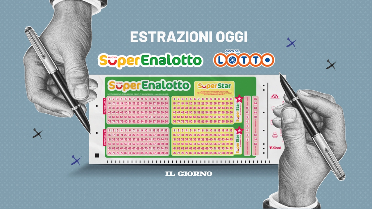 Superenalotto, Lotto e 10eLotto: oggi l'ultima estrazione dell'anno