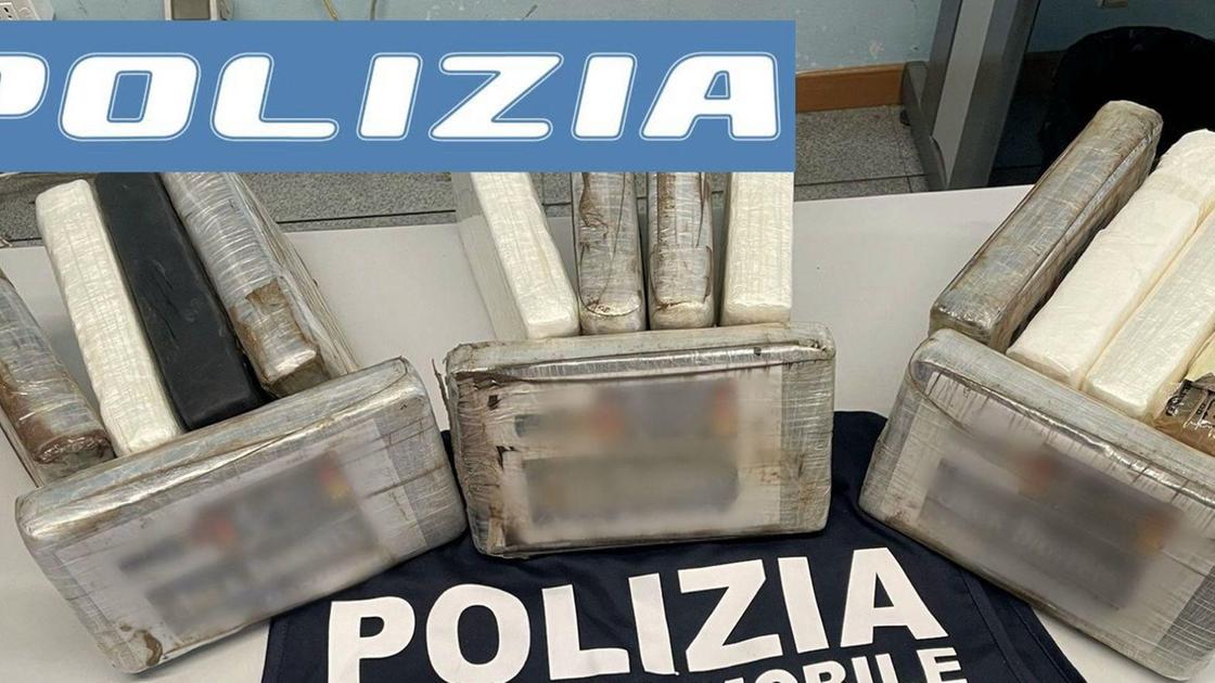 Il grossista della cocaina. In auto ha 16 chili di droga