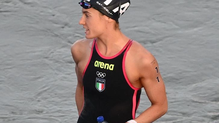 Nuoto di fondo. Coppa del Mondo. Gabbrielleschi in acqua in Egitto