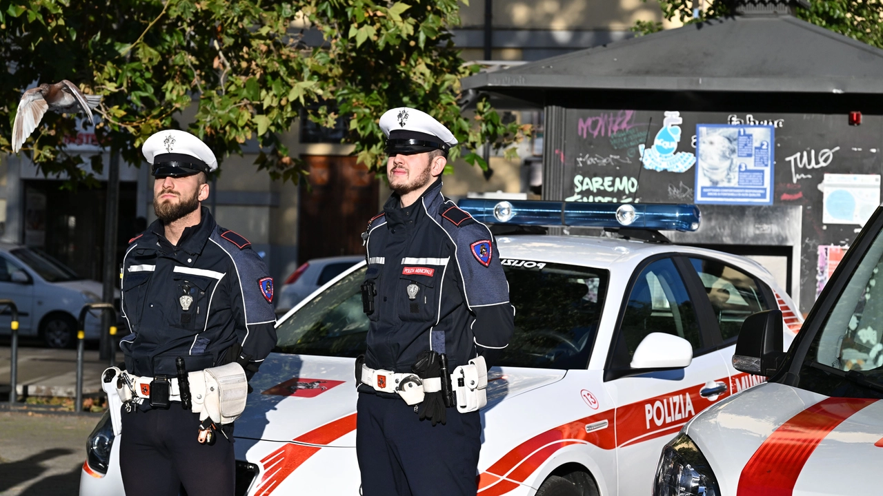 La polizia municipale di Firenze