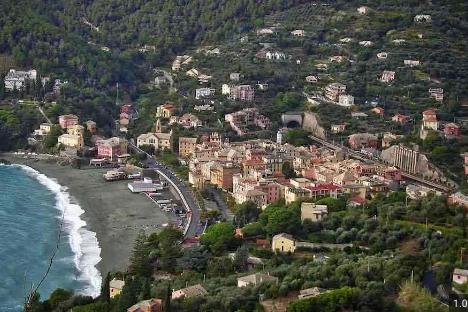 La spiaggia di Bonassola