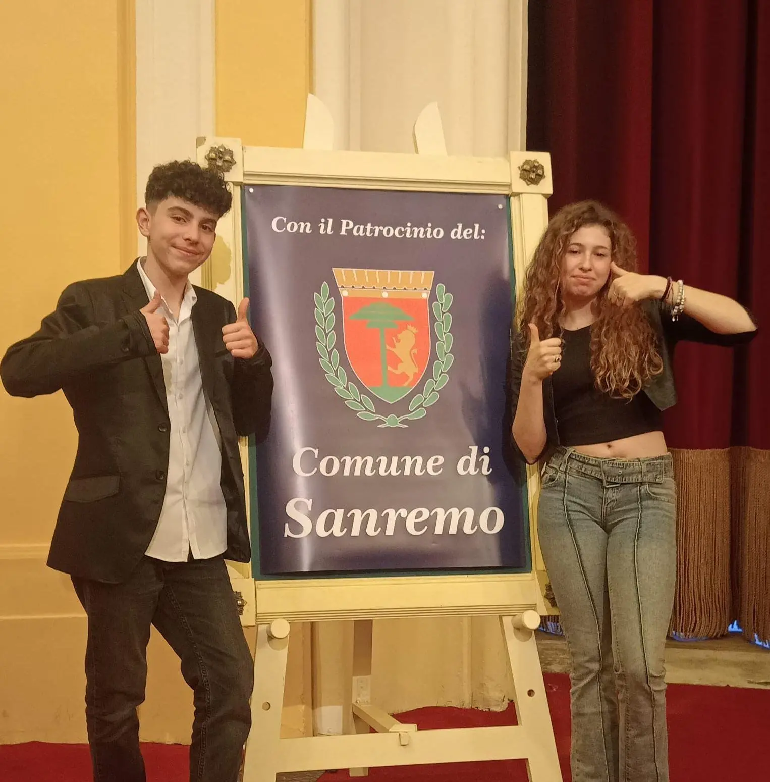 ’Sanremo Junior’ Brillano Emma Cristofani E Tommaso Martinucci