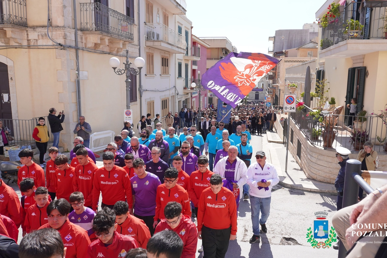 Un momento della processione (Fonte Comune di Pozzallo)