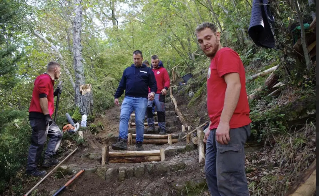 Sansepolcro: completati i lavori per la messa in sicurezza del Cammino di San Francesco