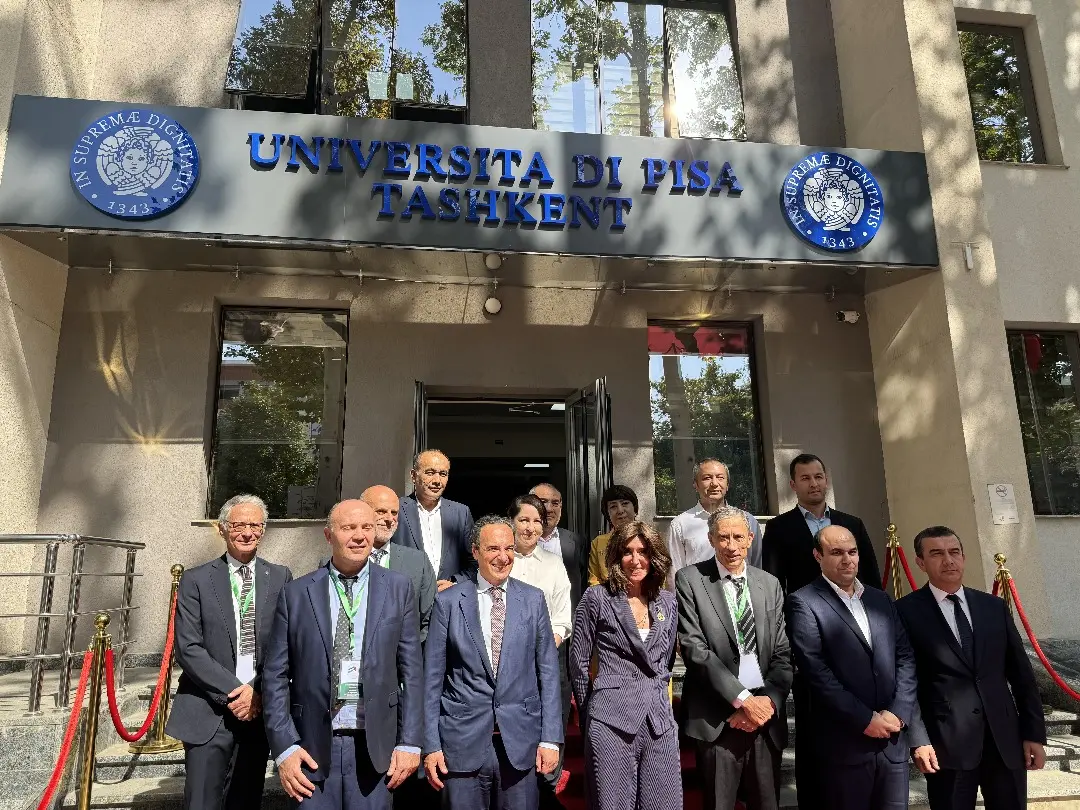 Anna Maria Bernini in visita al Branch dell'Università di Pisa in Uzbekistan