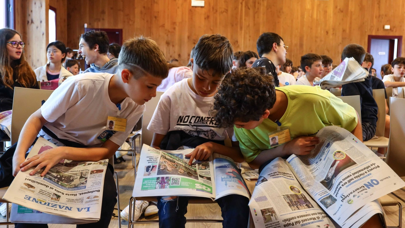 Cronisti in classe, la premiazione (Gasperini/Germogli)