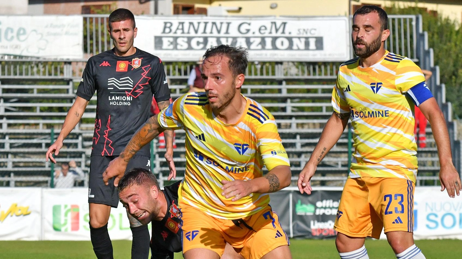 Il derby va al Grosseto. FolloGavo sbatte sui pali