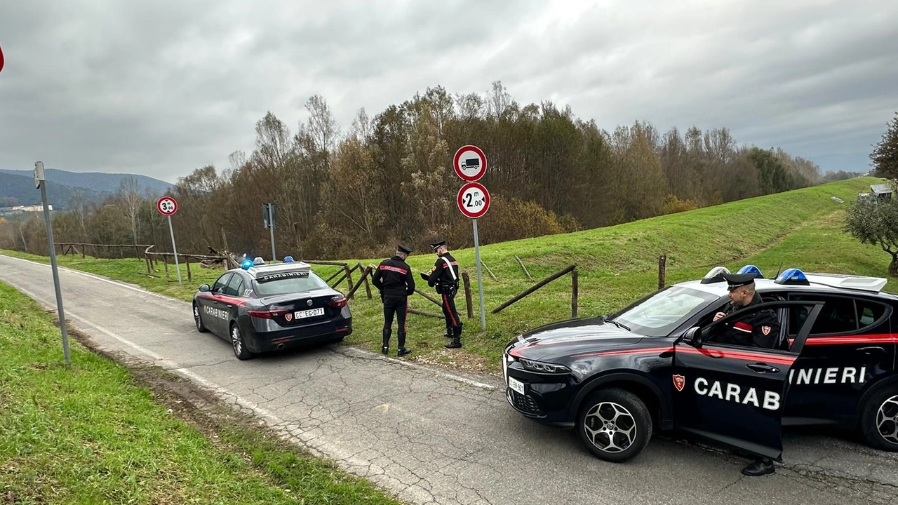 I carabinieri intervenuti sul luogo della drammatica aggressione