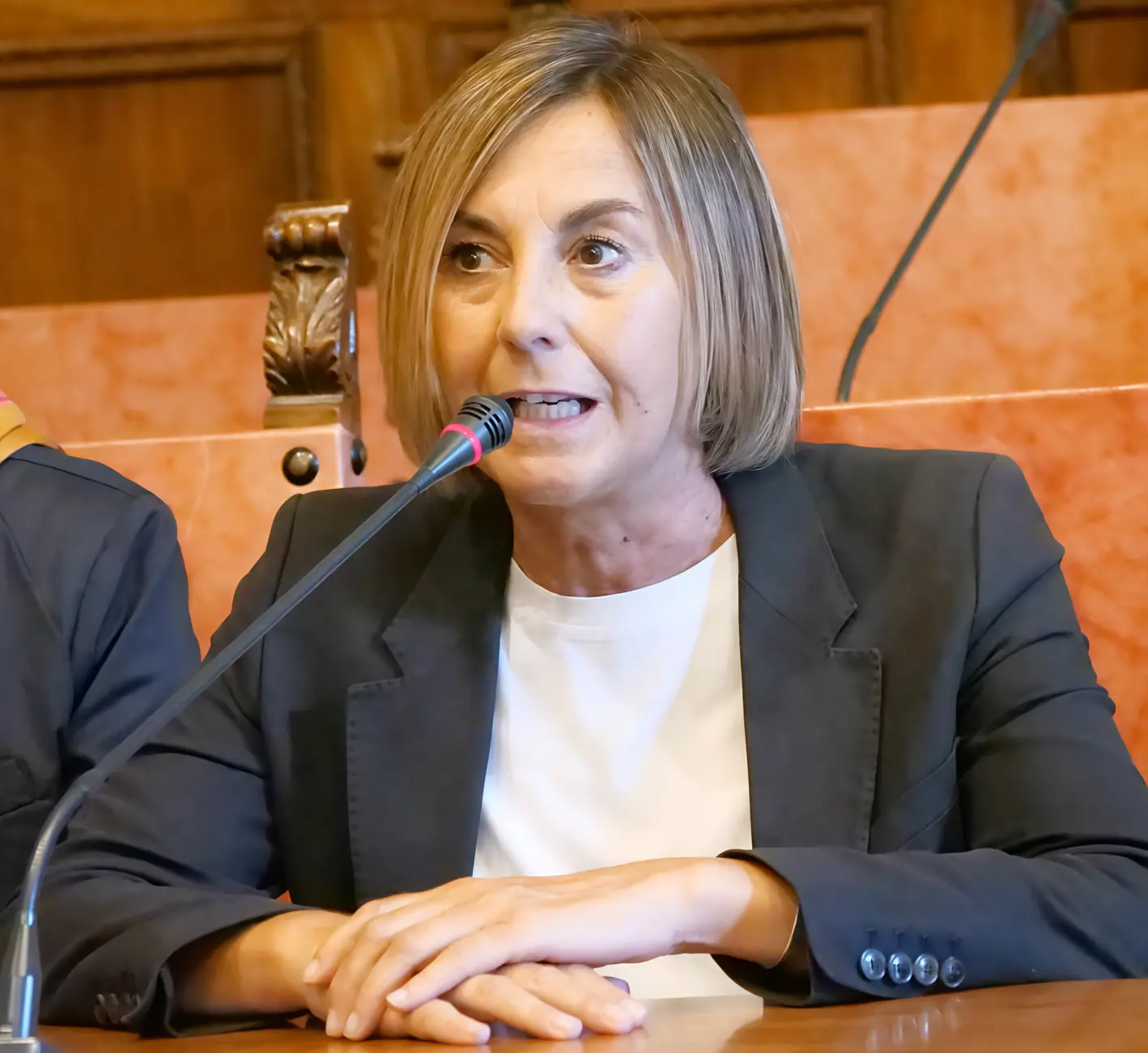 Paola Petruccioli ritira l'aumento del compenso in Coingas durante l'assemblea dei sindaci