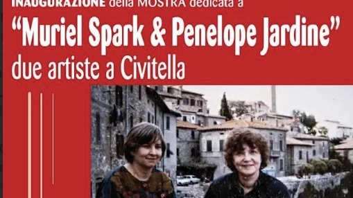 Muriel Spark & Penelope Jardine due artiste a Civitella