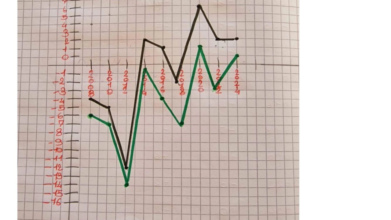 I grafici realizzati dalla classe