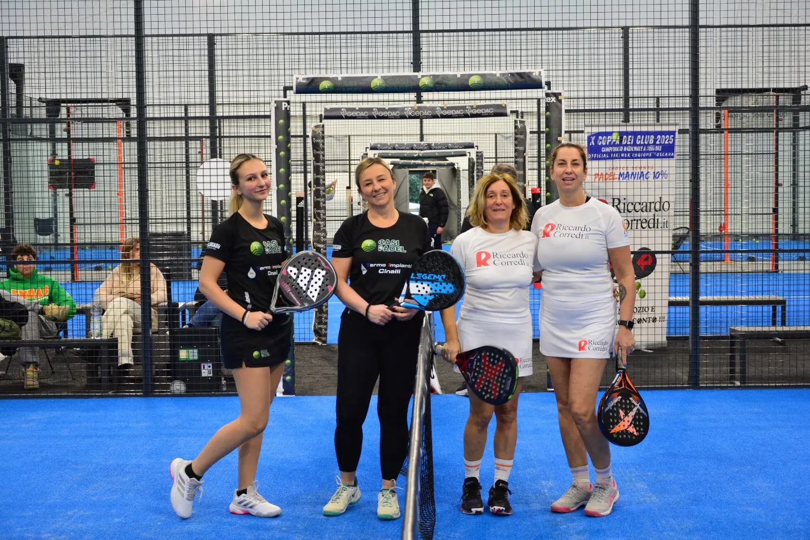 Coppa Msp Italia di Padel, bene le squadre pisane