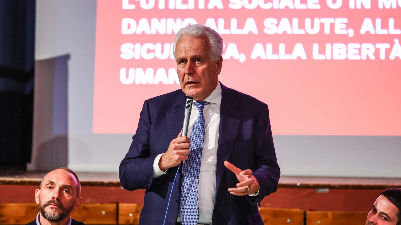 Il presidente della regione Toscana Eugenio Giani (Foto Gasperini/Germogli)