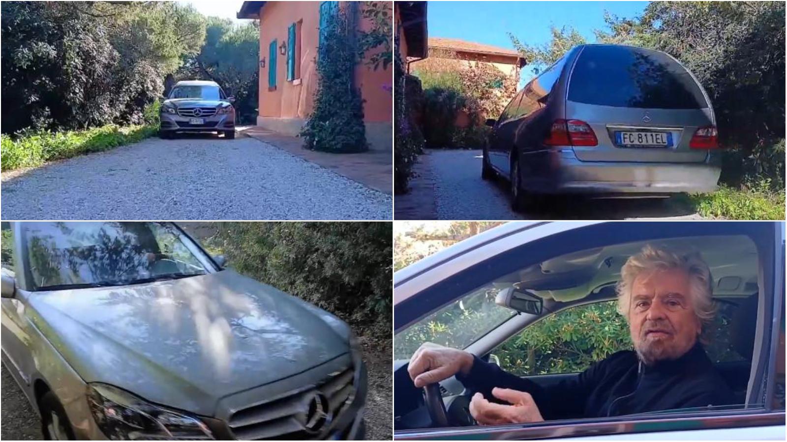 Grillo e i Cinquestelle, il carro funebre per il video prestato da un’agenzia livornese