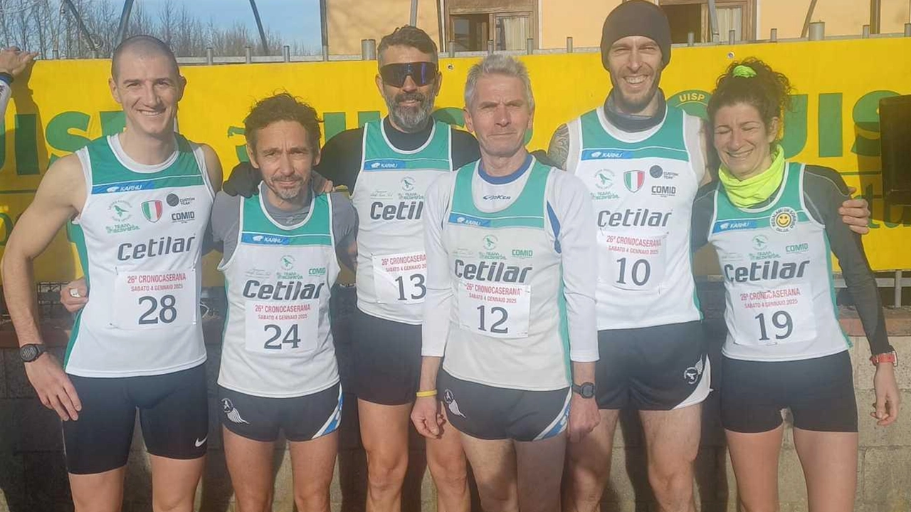 Podismo Terzo Jamali e tre podi di categoria. Al Parco Apuane il trofeo per società nella Cronocaserana