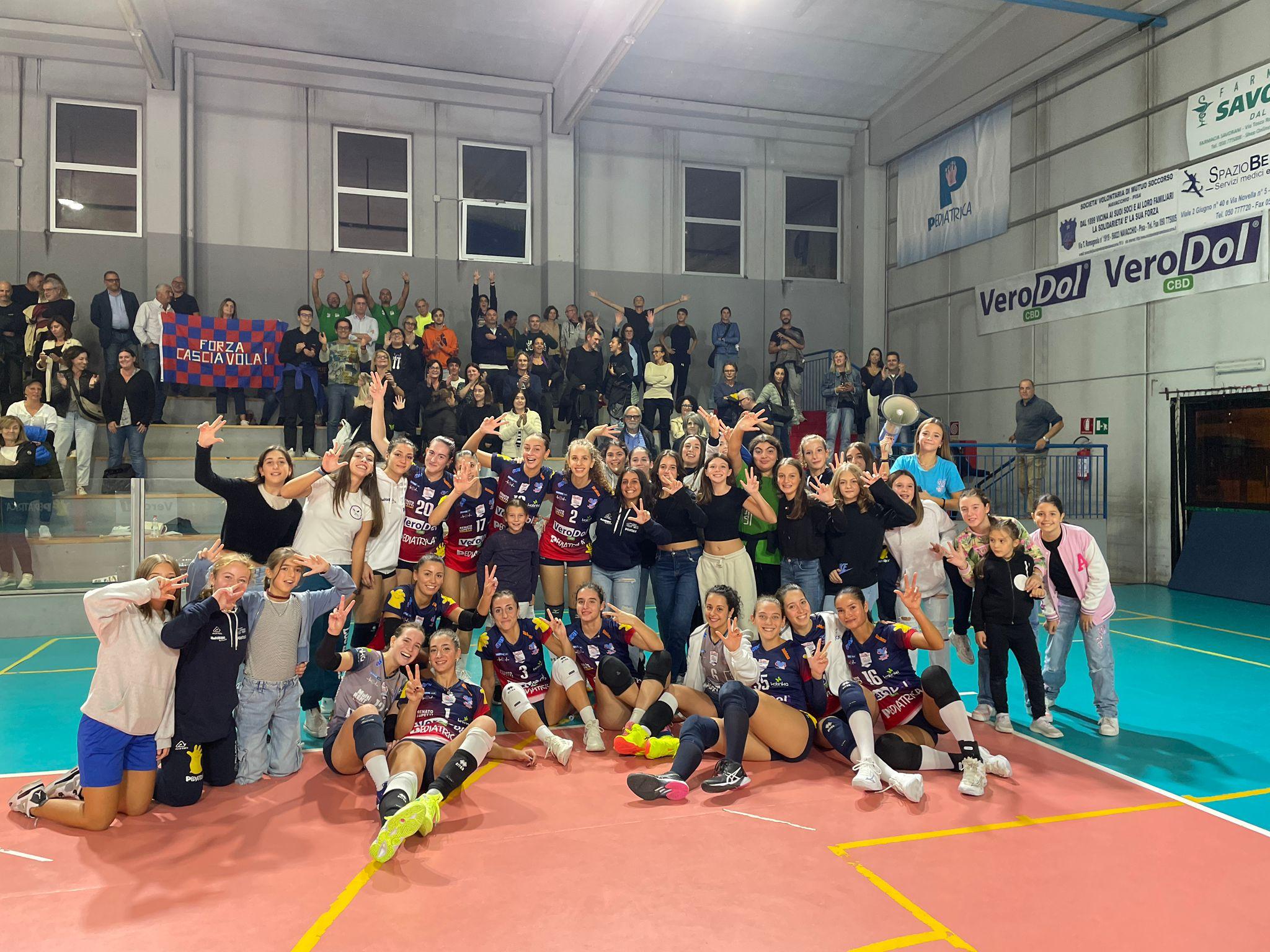 Pallavolo Casciavola, vittoria per Verodol all