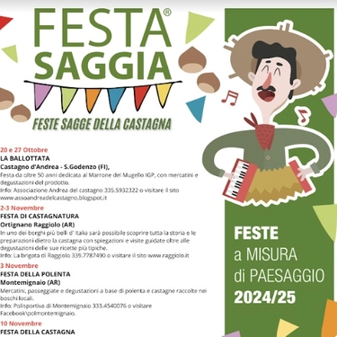 Il calendario di Festasaggia si anima con i colori e i sapori dell’autunno